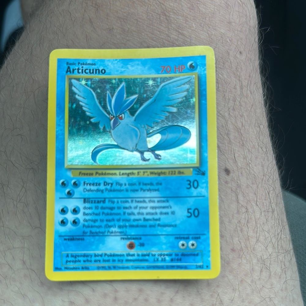 Articuno Pokémon Card